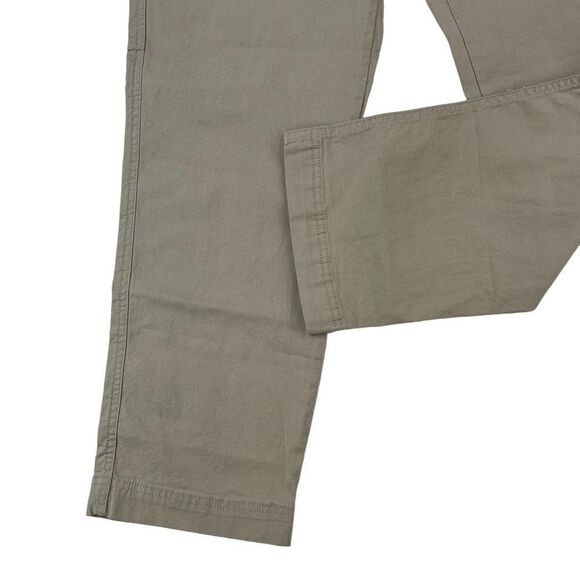 New Columbia Men US34 Beige Pants Regular Fit Straight Lightweight Slash Pockets - Picture 2 of 8